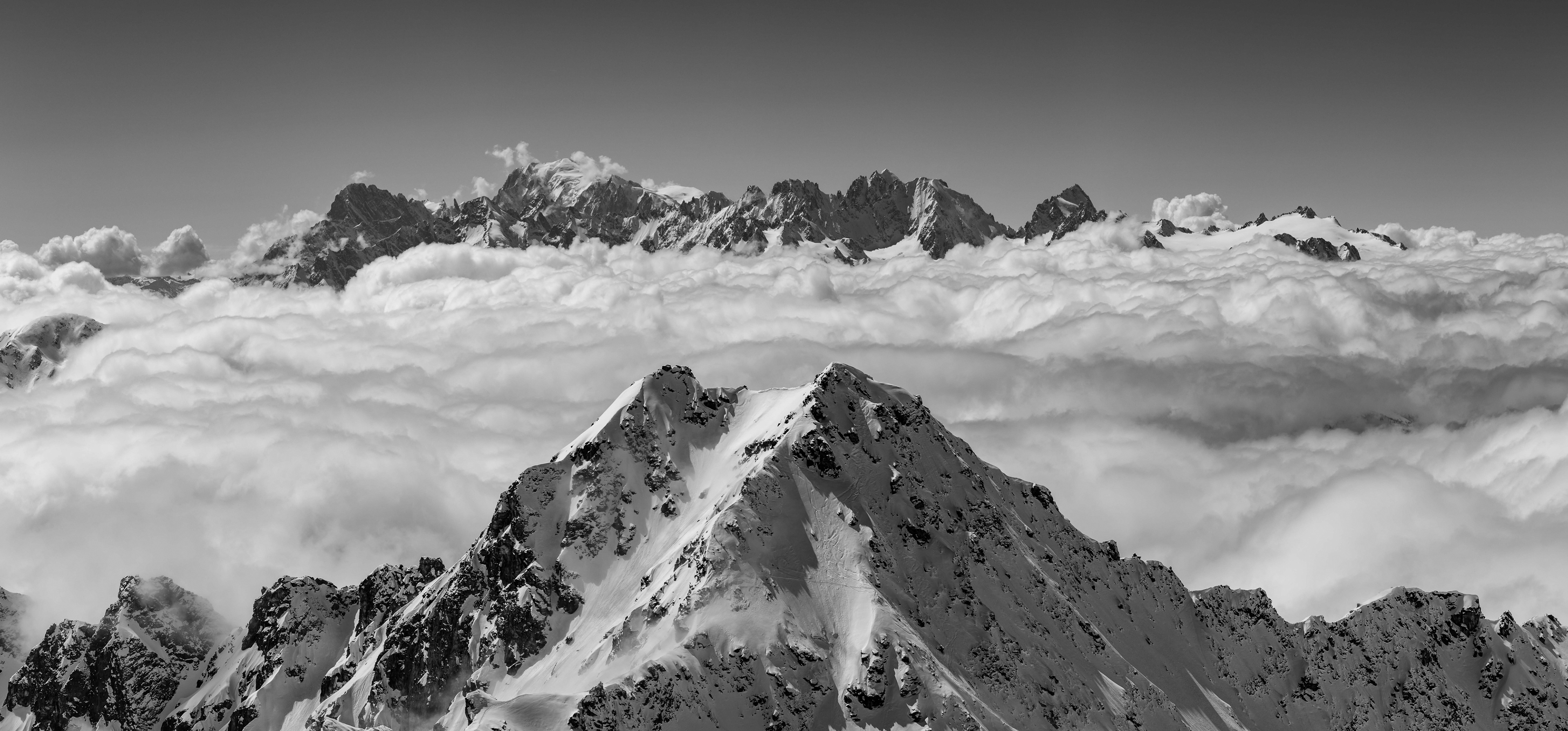 Top of Bec des Rosses, Mont fort, Verbier