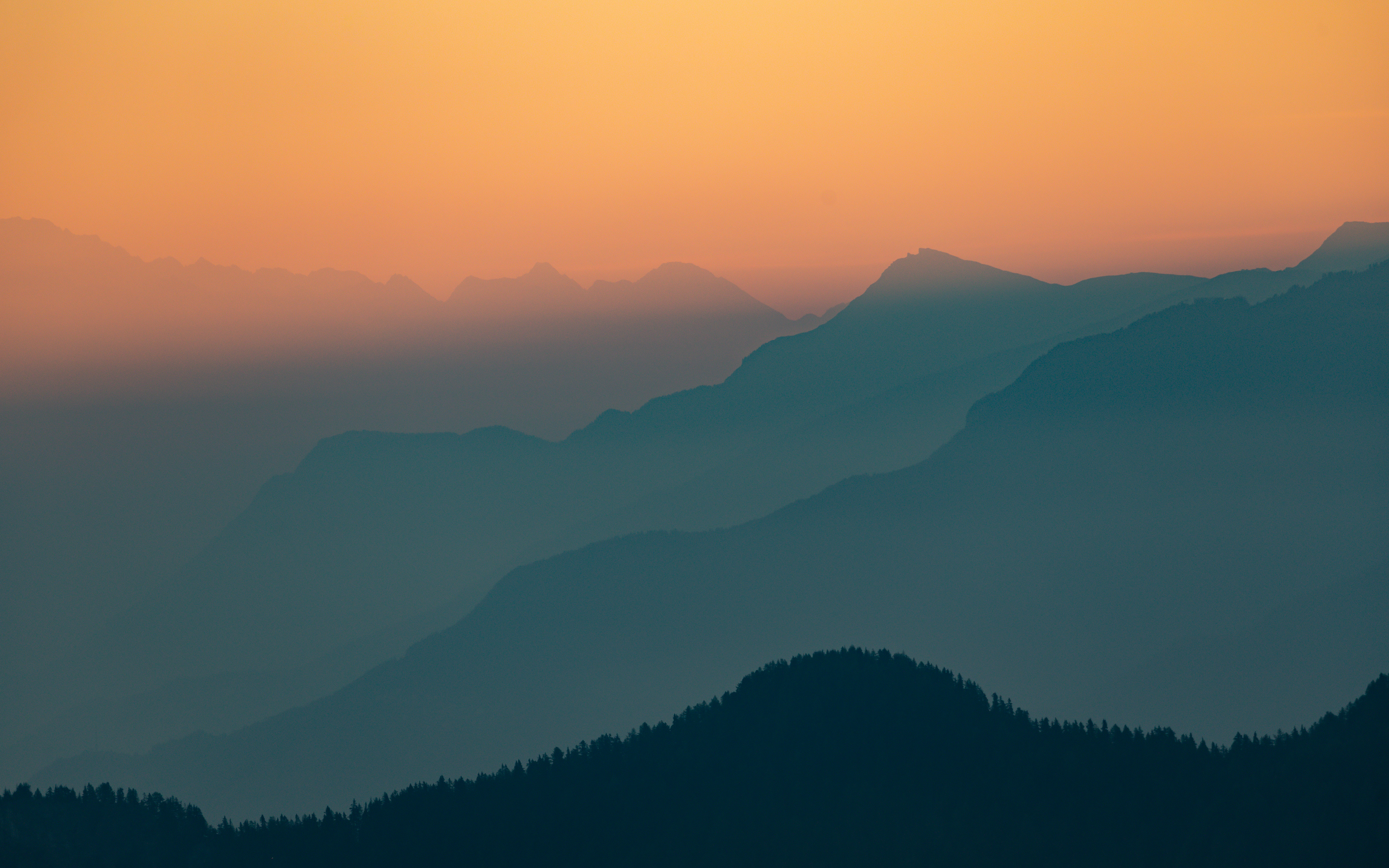 La vallée du Rhone, Valais, Suisse