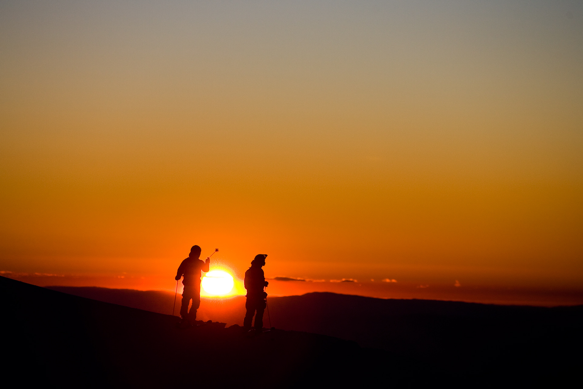Nicolas and Loris Falquet, Pucon, Chili