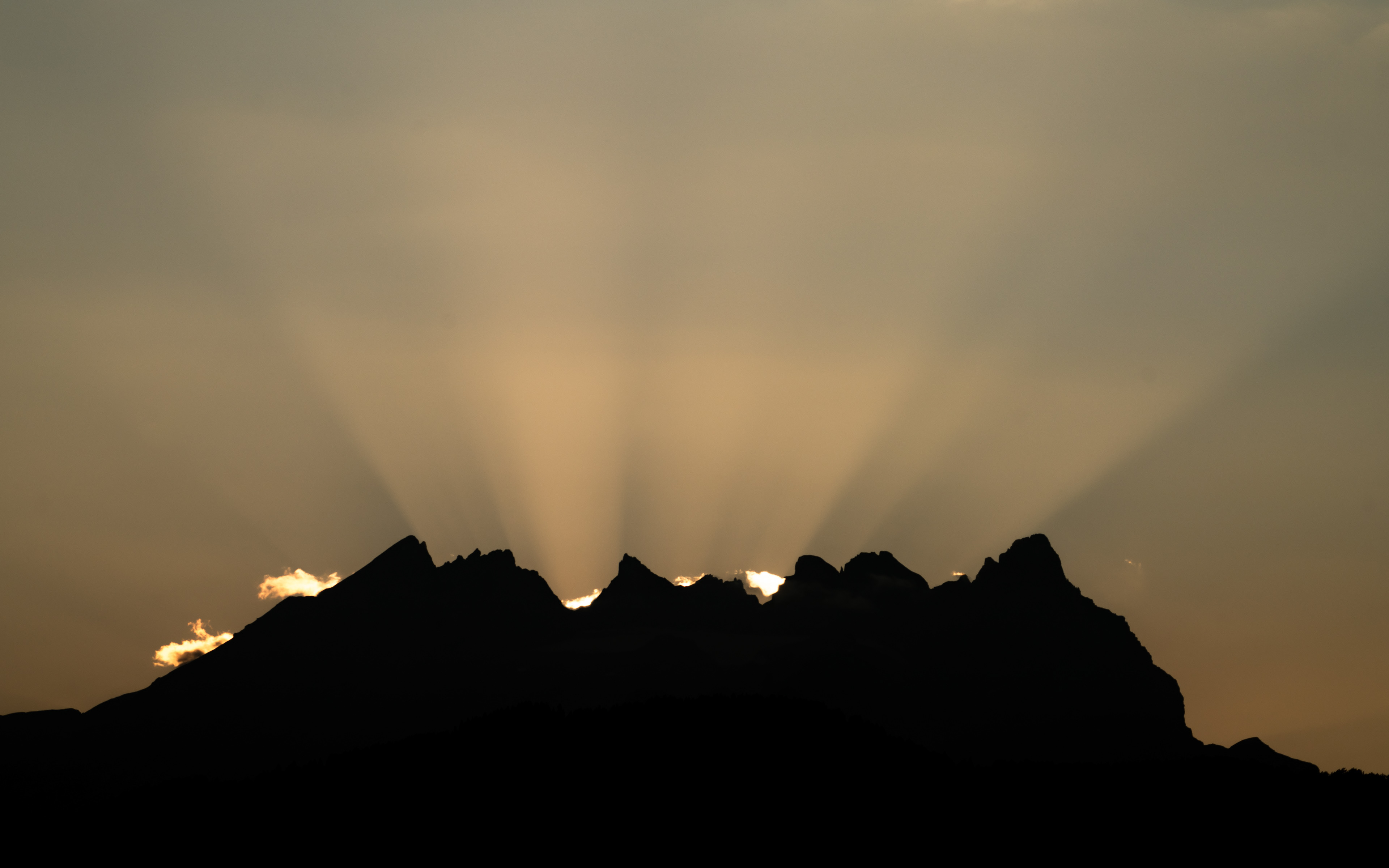 Les Dents du Midi,, Valais, Suisse