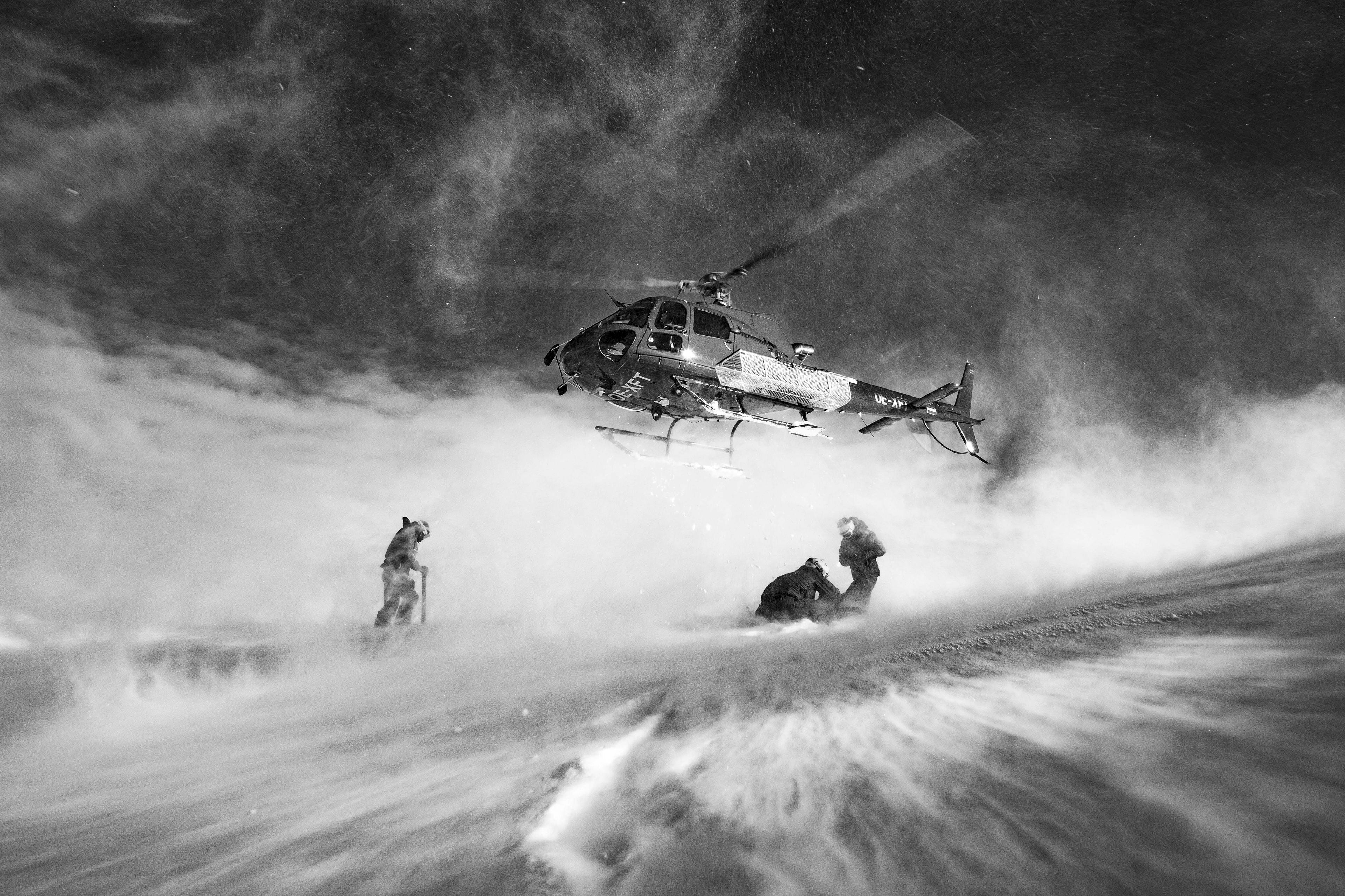 Heliskiing, Ayder, Turkey