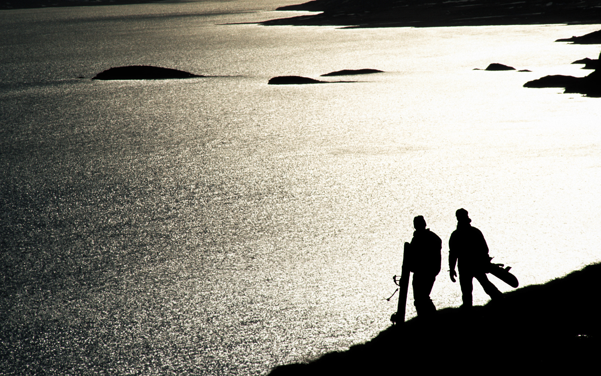 Gilles and Bertie, Iceland