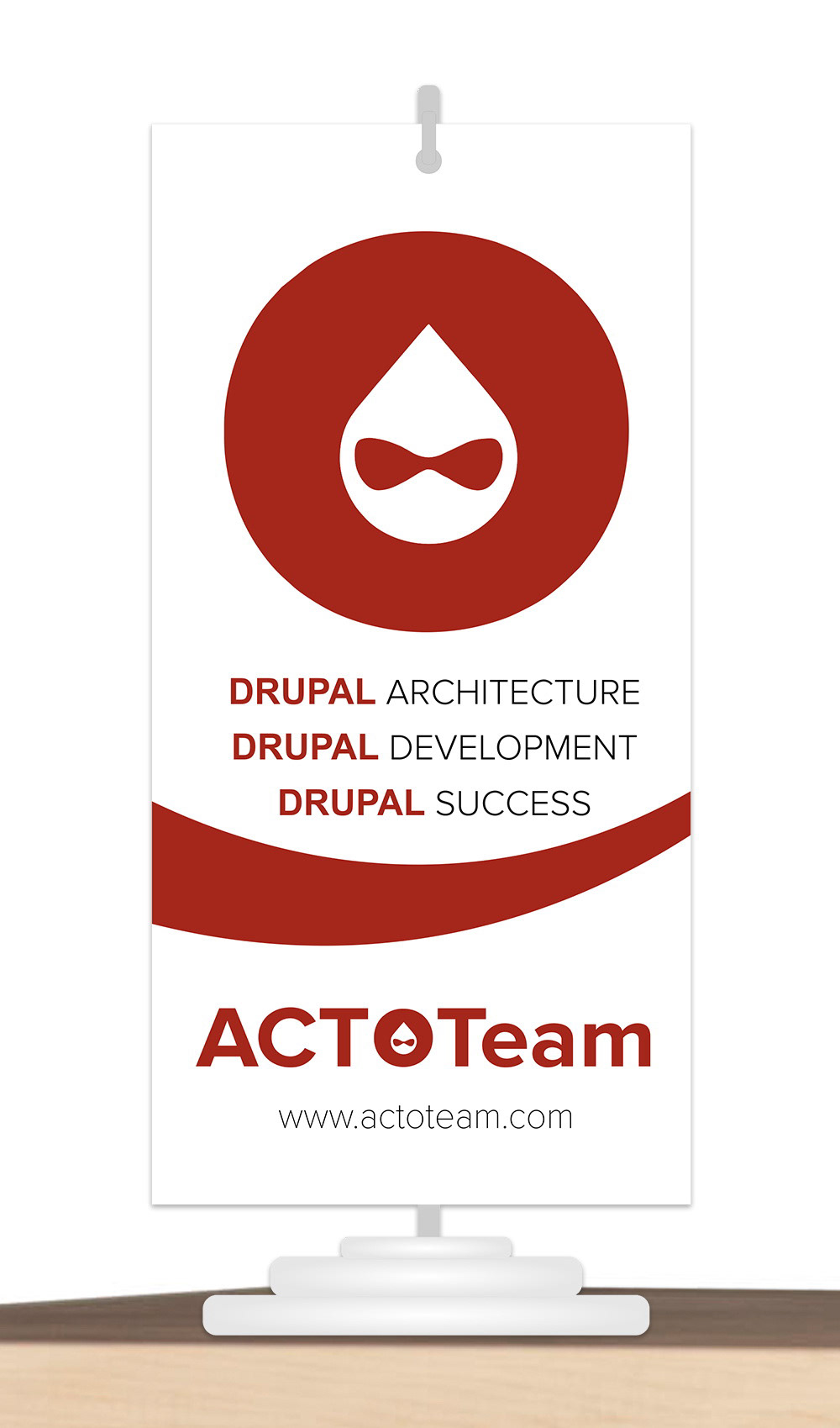 ACTO team table flag