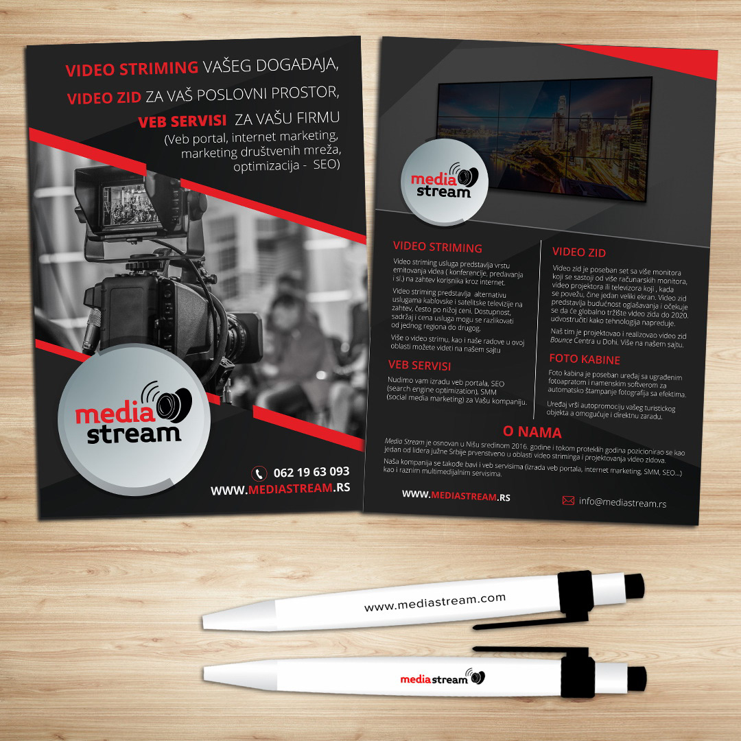 flyer design for the local IT company
