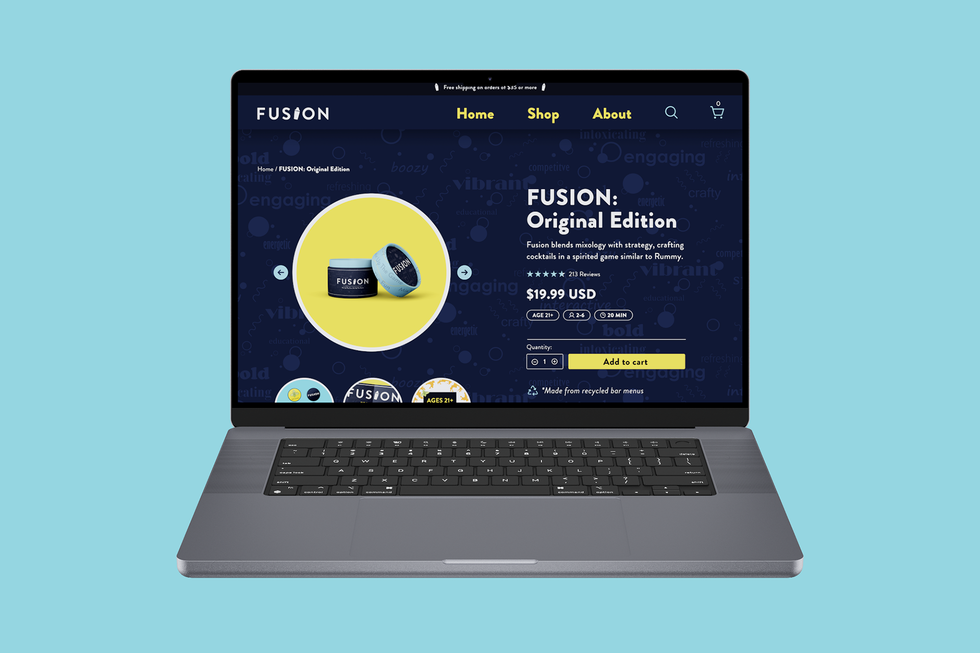 Website Product Page