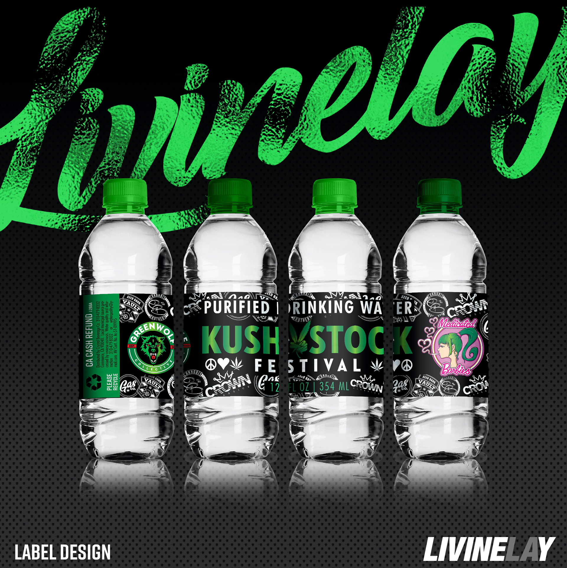 Bottle Labels feat. Sponsors