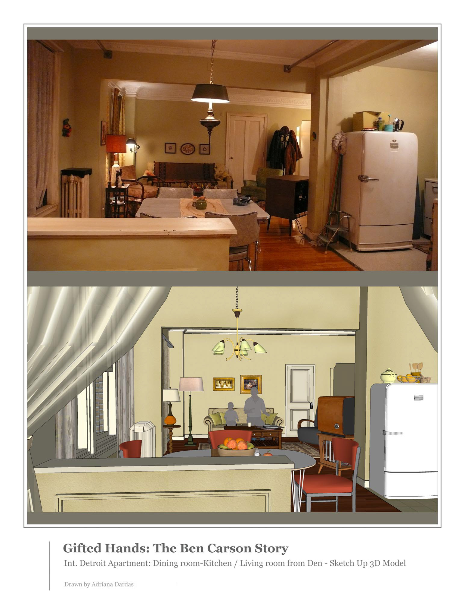 DINING ROOM-LIVING ROOM FROM  DEN POV