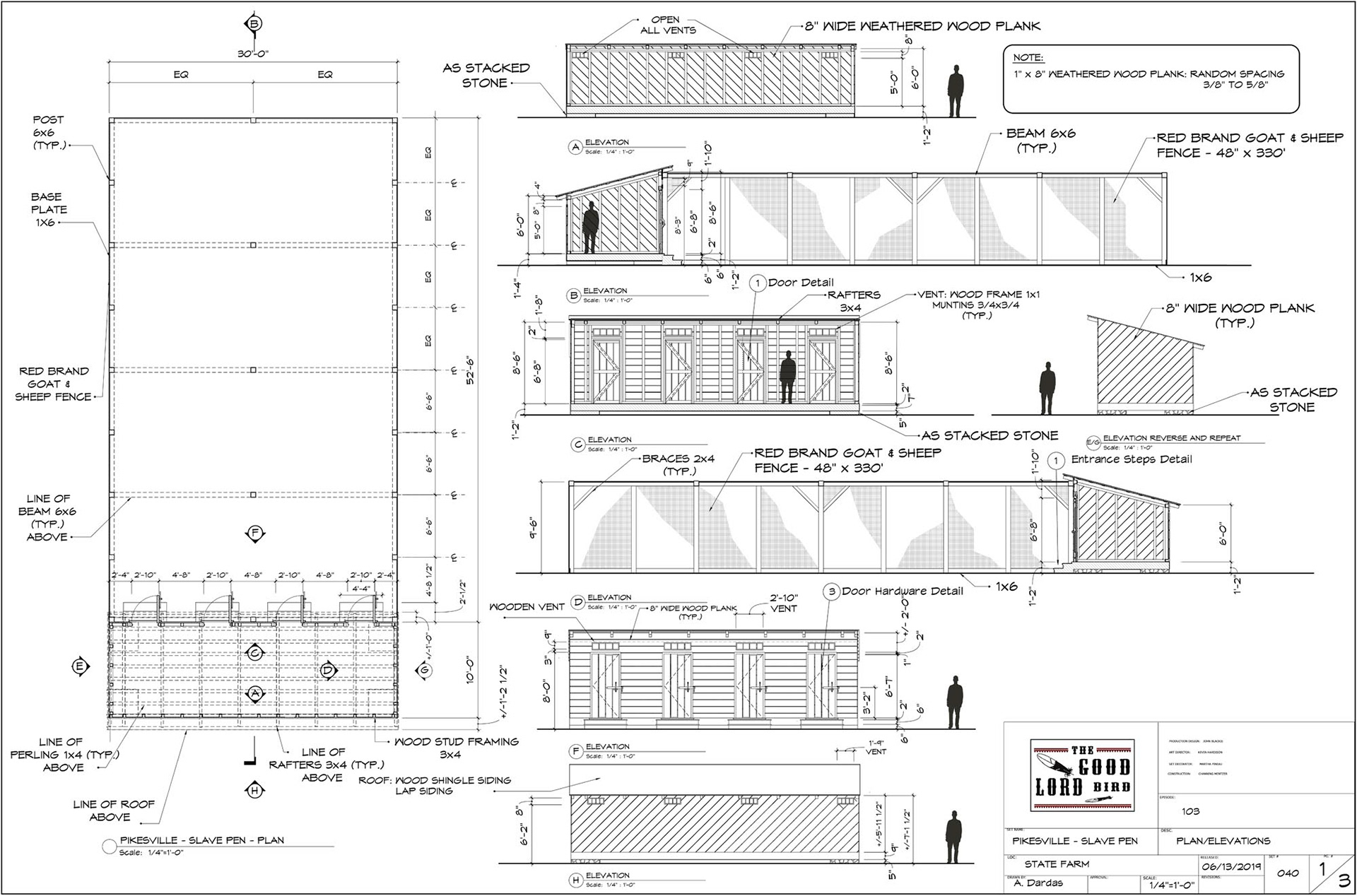 PLAN - ELEVATIONS