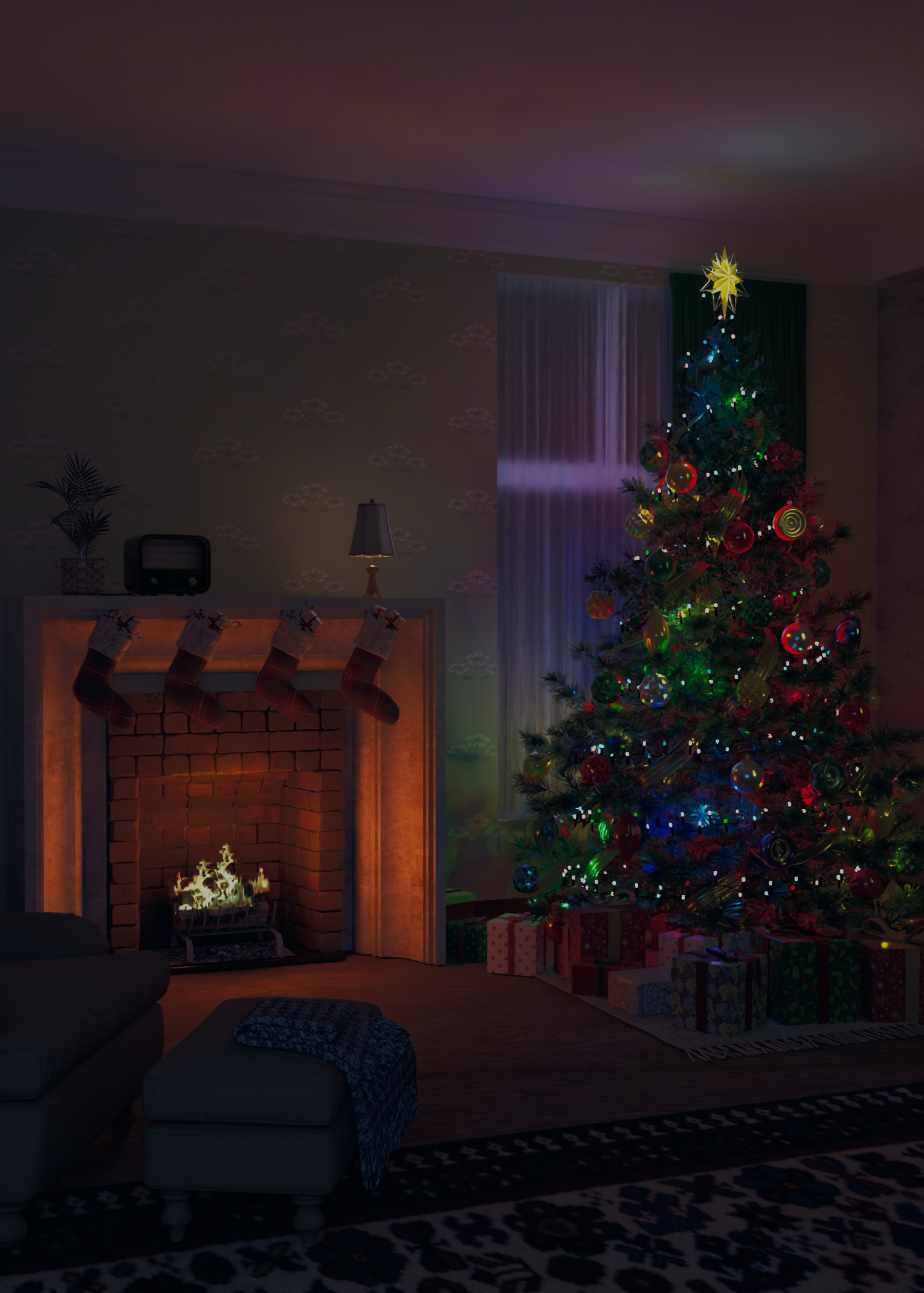 Adjusted the color intensity to reduce oversaturation