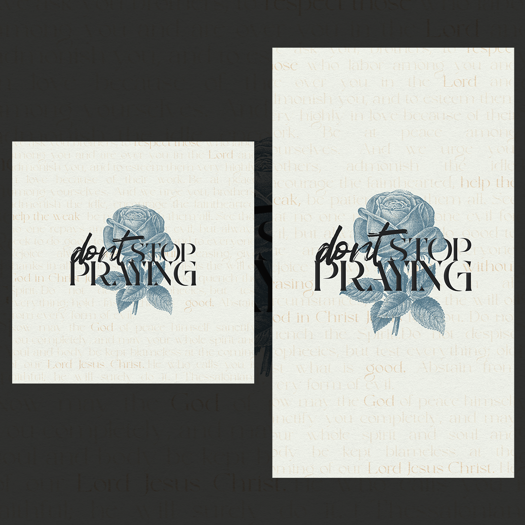 Entry for Pro Church Media Challenge "Don't Stop Praying"