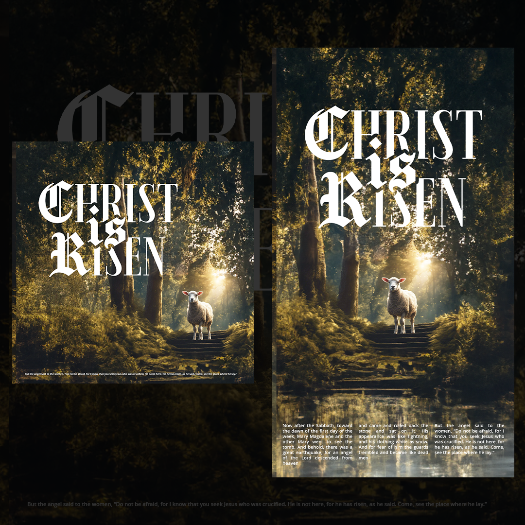 Christ Is Risen Social Media Content