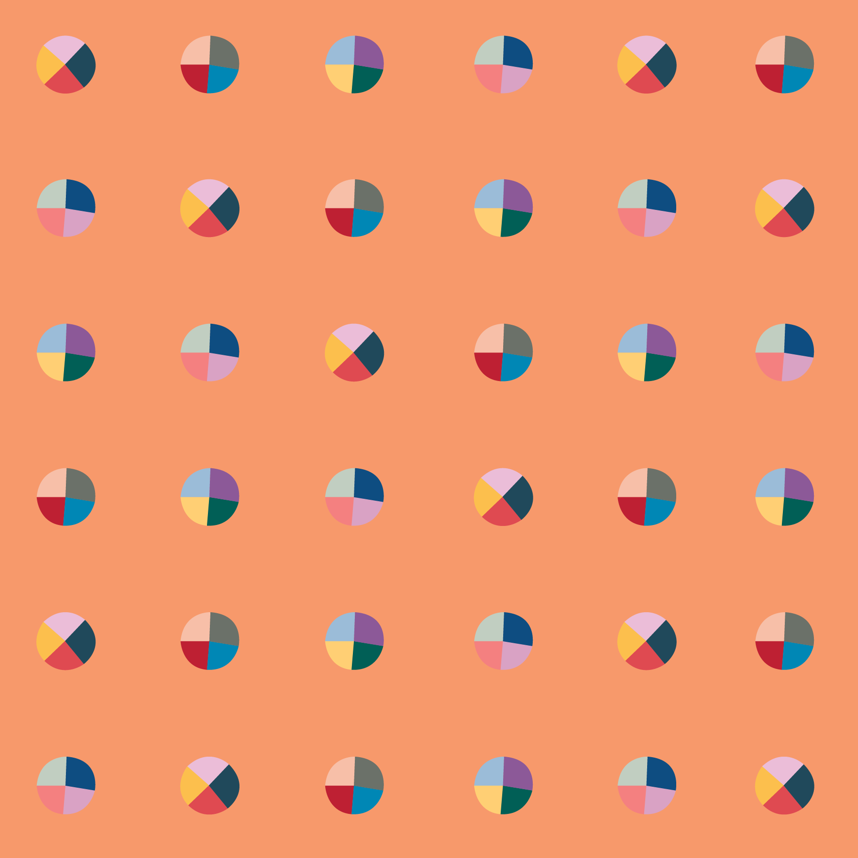 Cantaloupe Dots