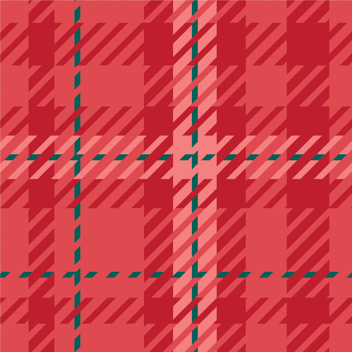 Holiday Plaid - Red