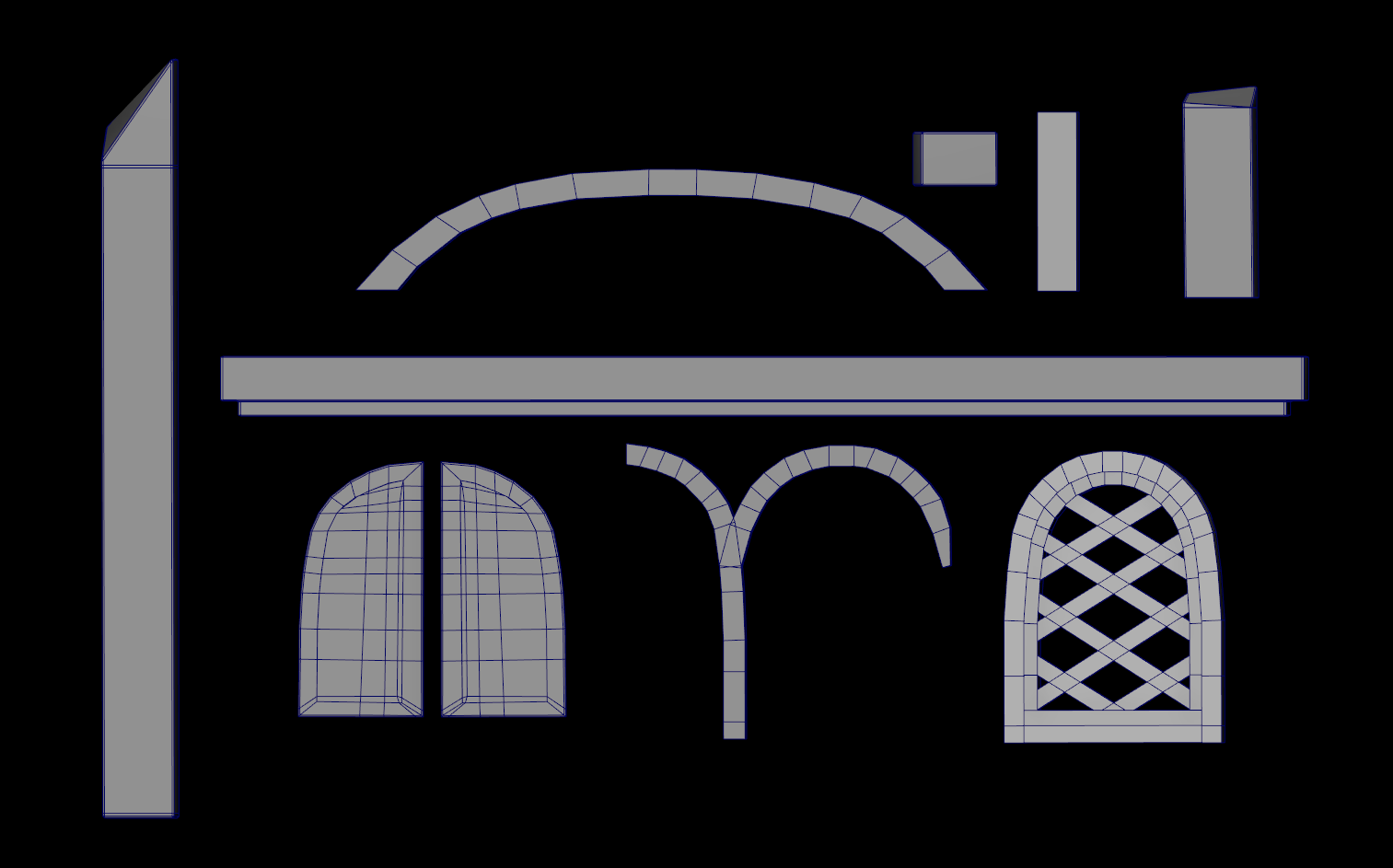 Some Modular Assets Used