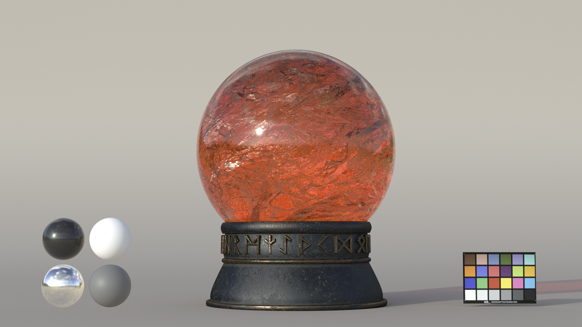 Crystal ball render