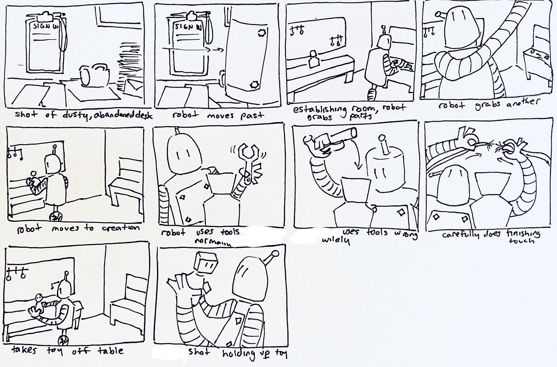 Storyboard Iteration 2