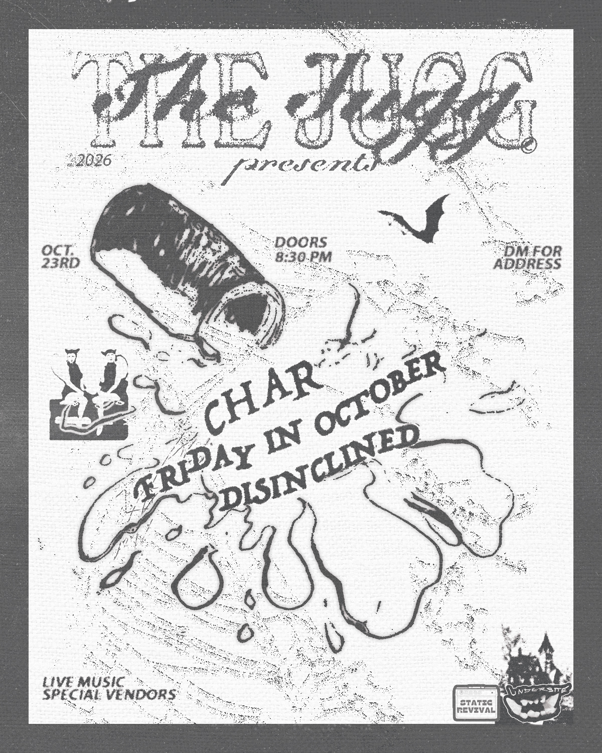 flyer for syracuse hardcore show