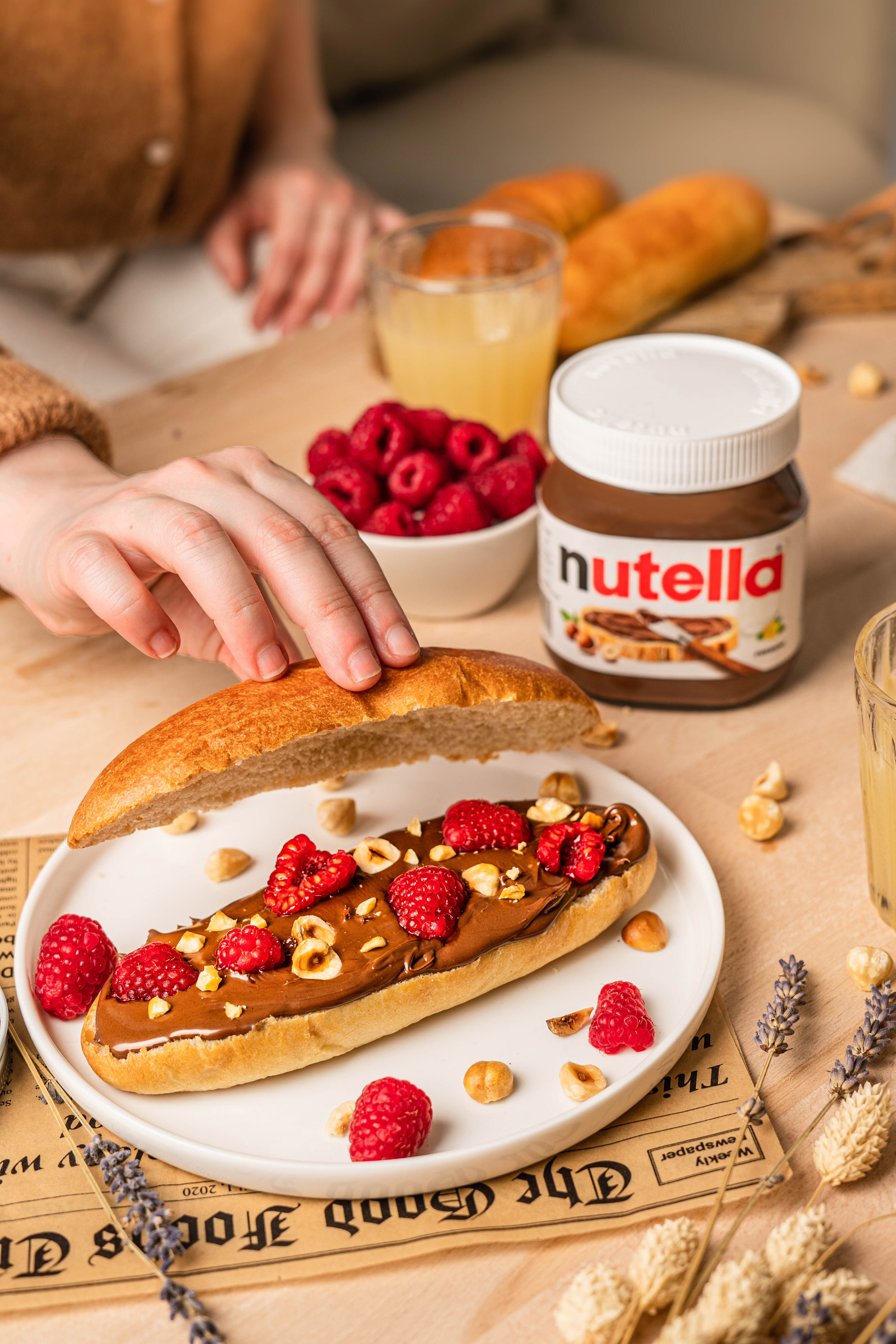 Goûter Nutella