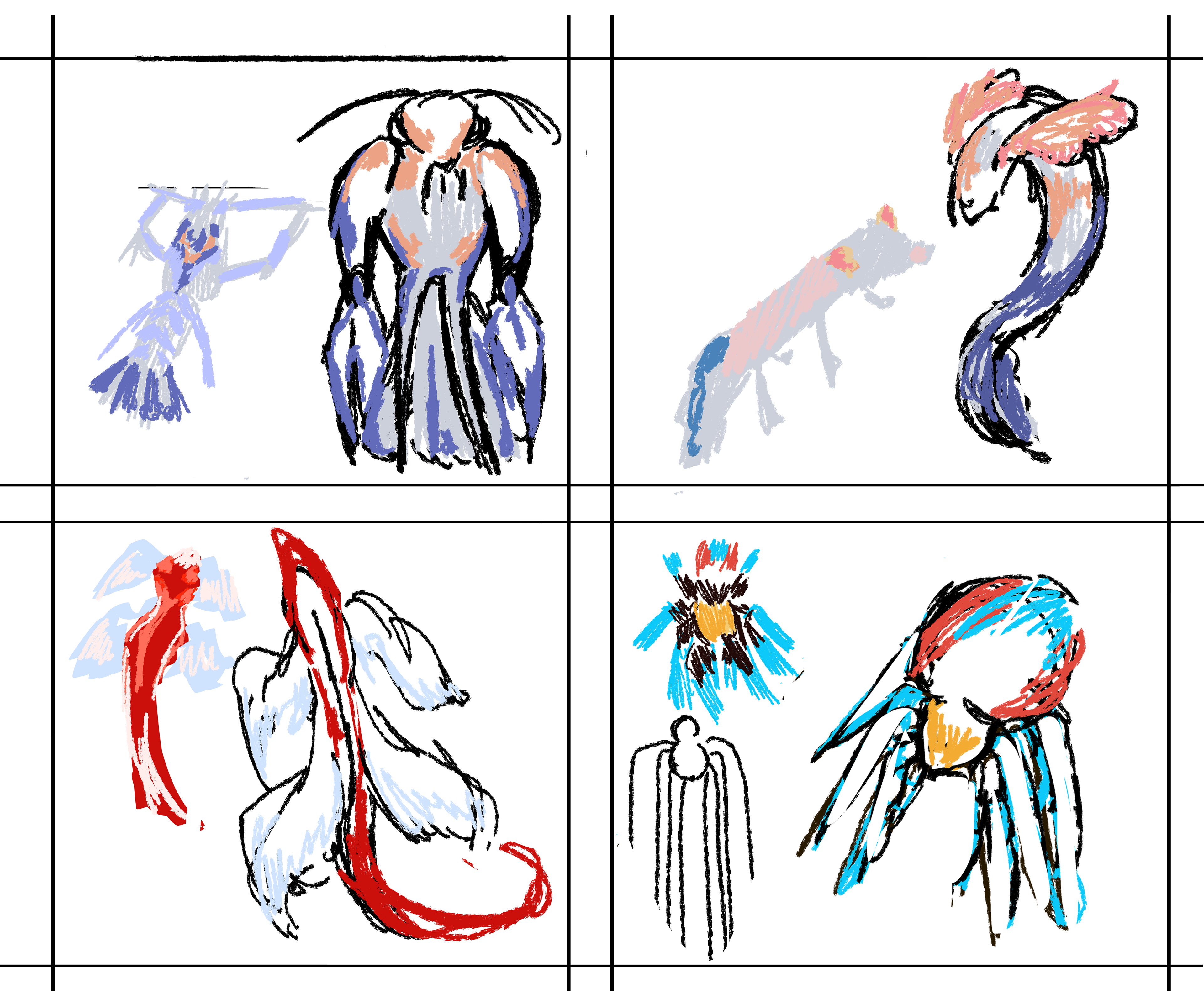 Cave Monster Concepts