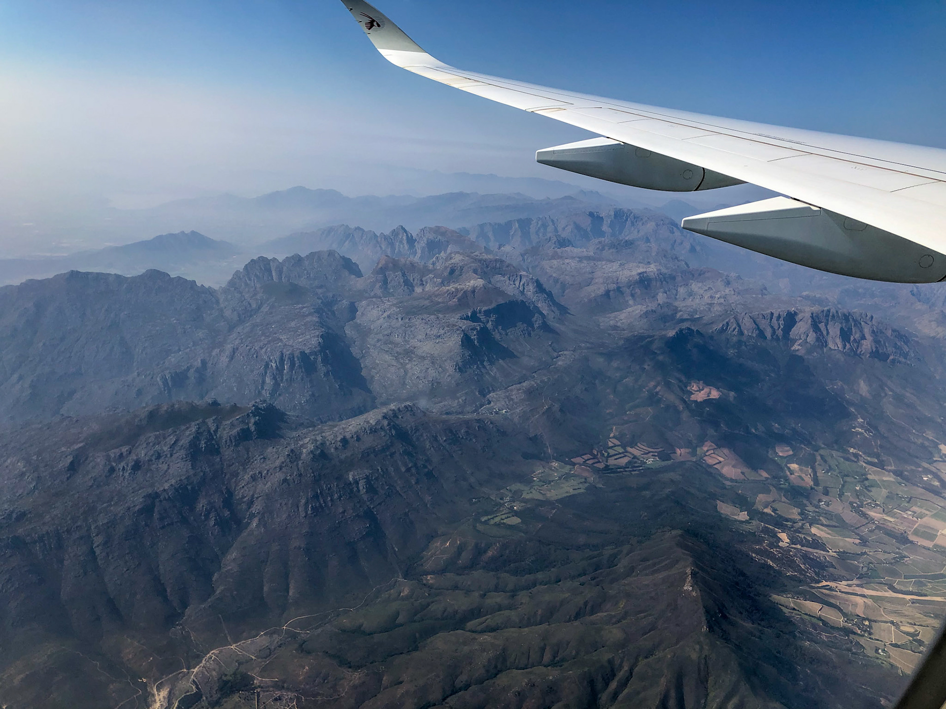 Coming into Cape Town SA