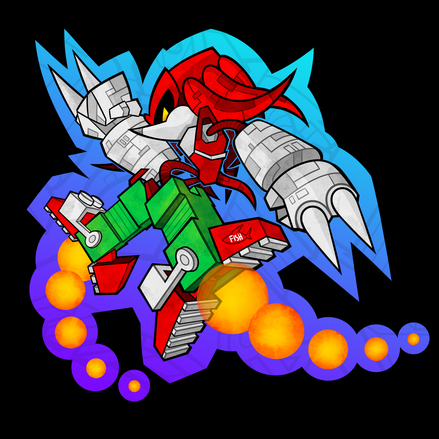 Mecha Madness Knuckles