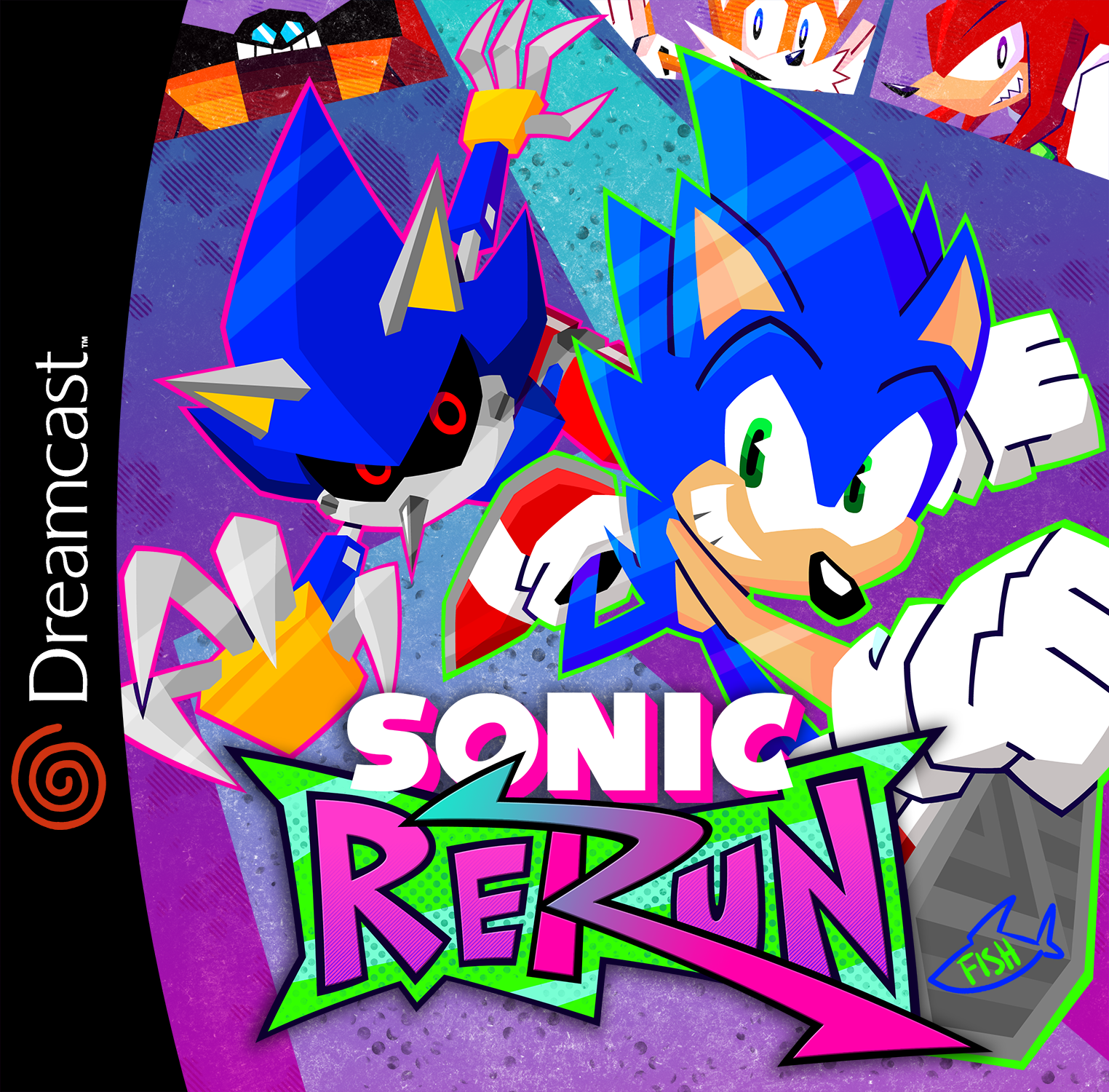 Cover Art for Sonic Rerun