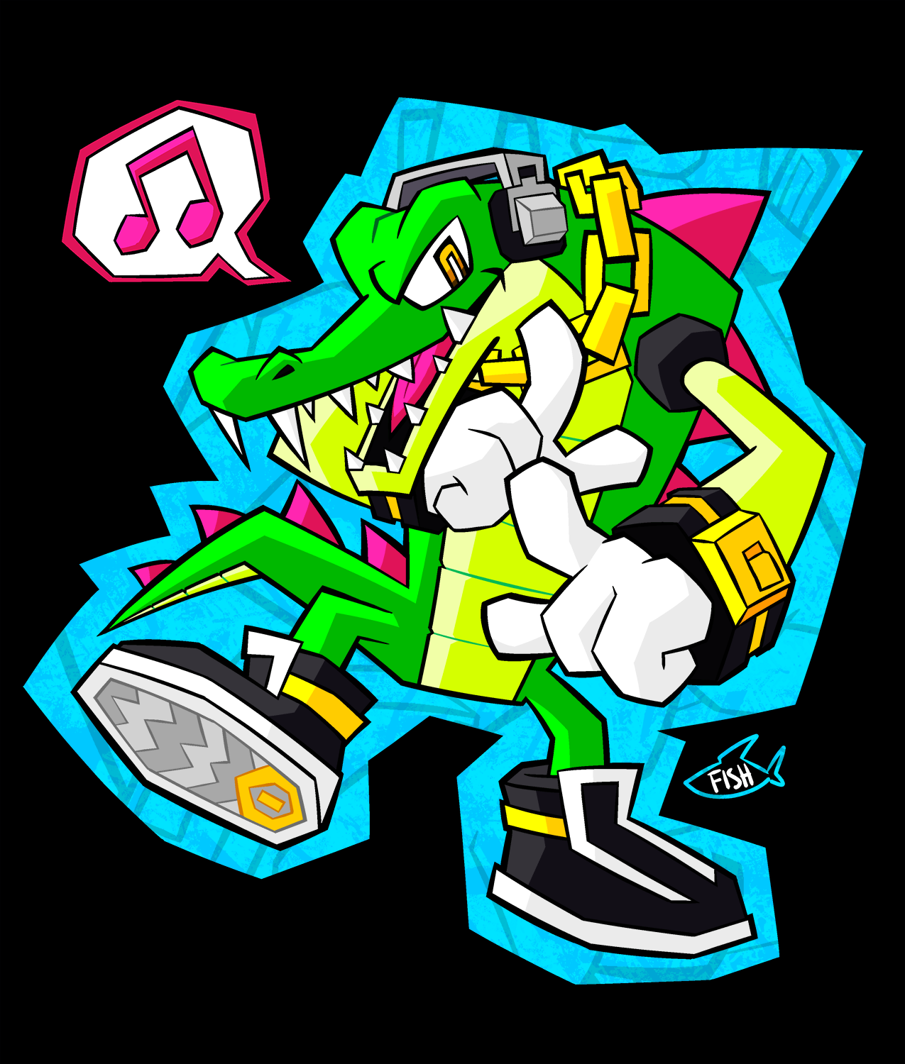 Vector (redraw of a piece by @DeeMee40835031)