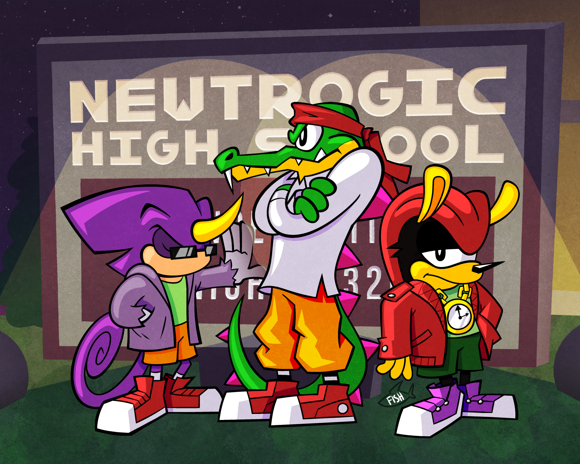 Chaotix / Do the Bartman Mashup