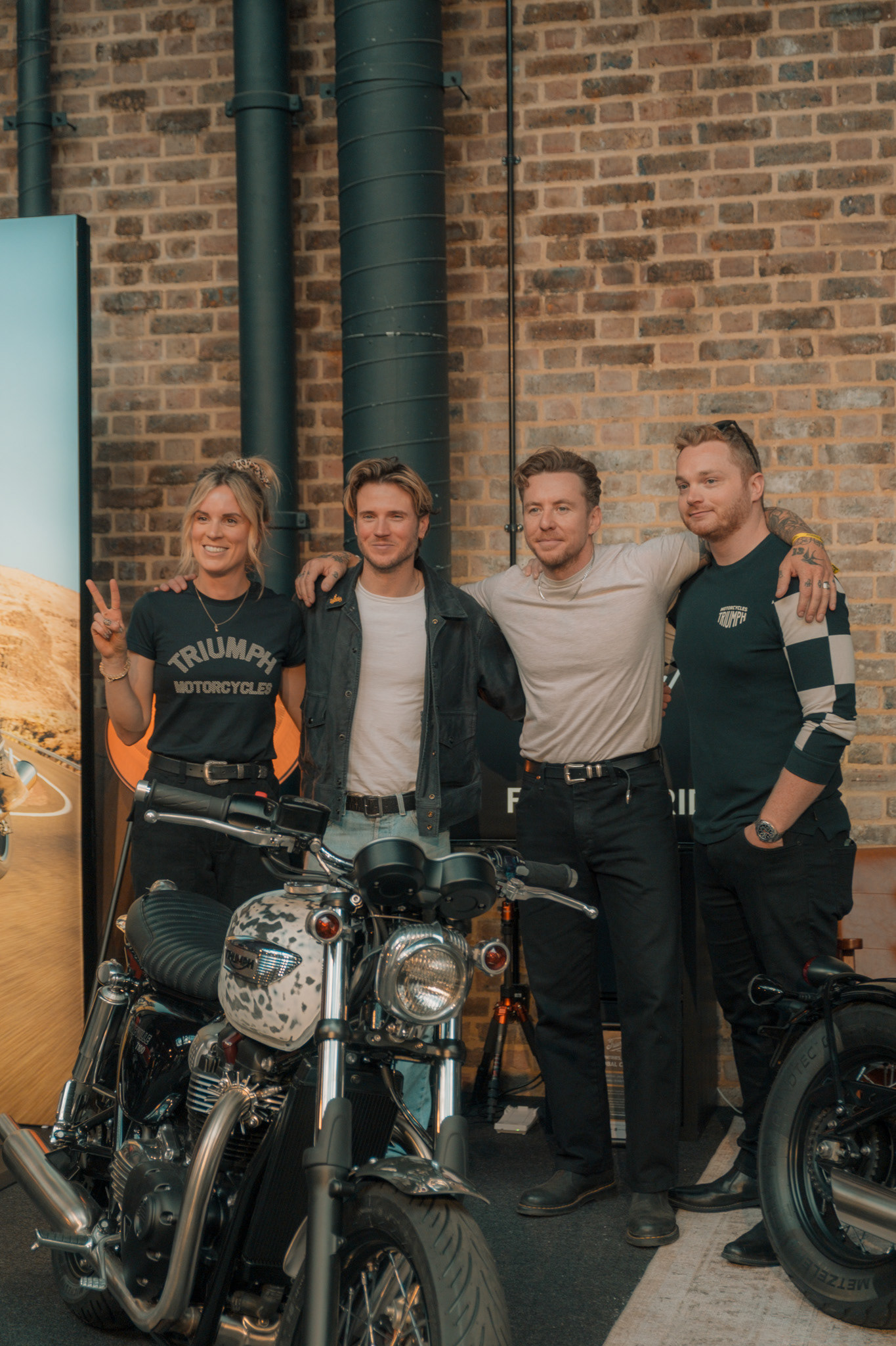 MCFLY X TRIUMPH MOTORCYCLES