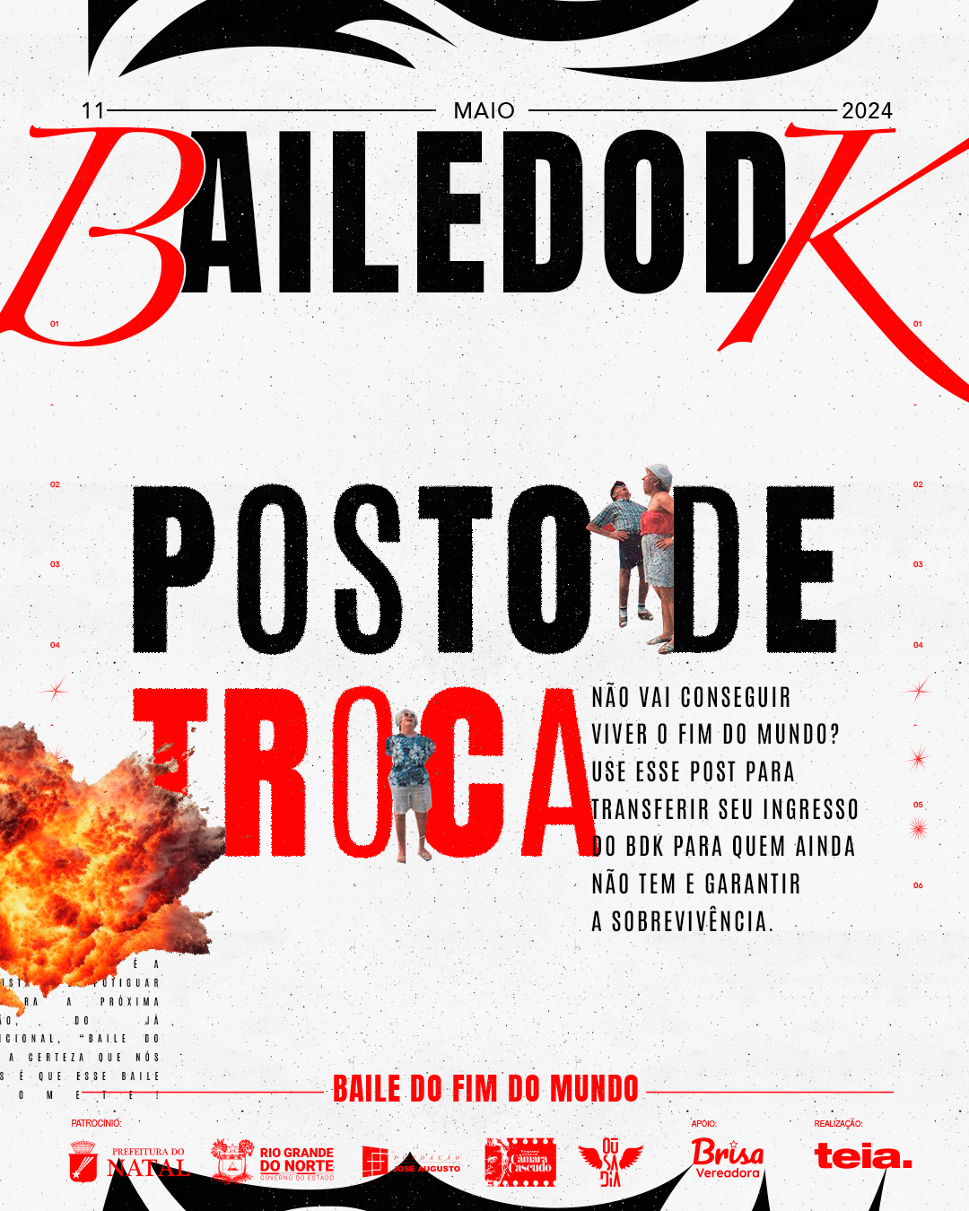 TROCA DE INGRESSOS