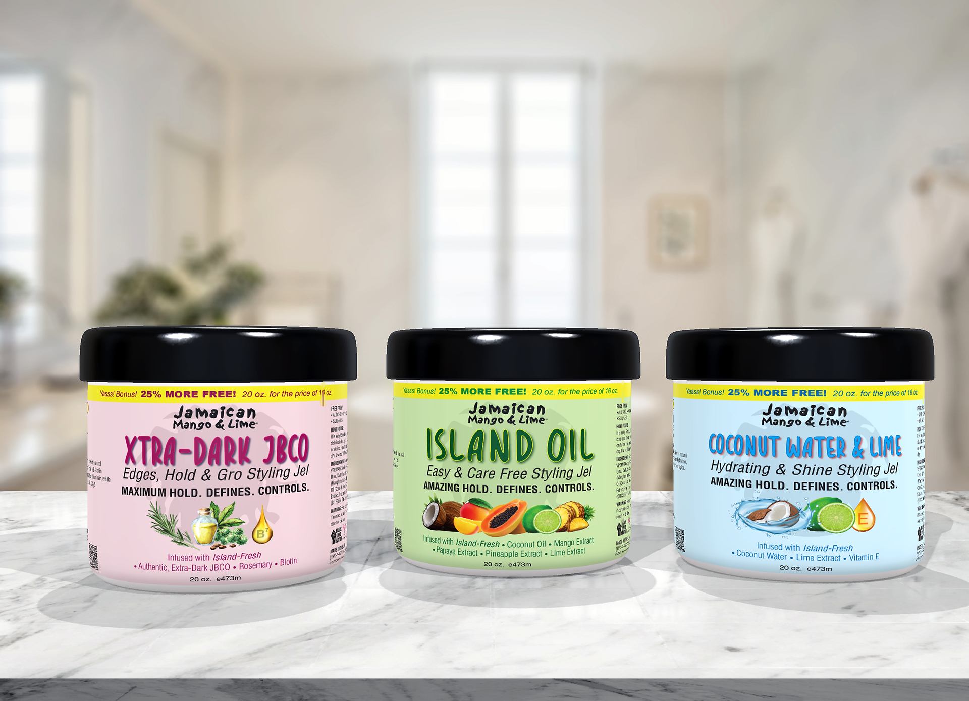 Hair Care Product design for Universal Beauty Products.