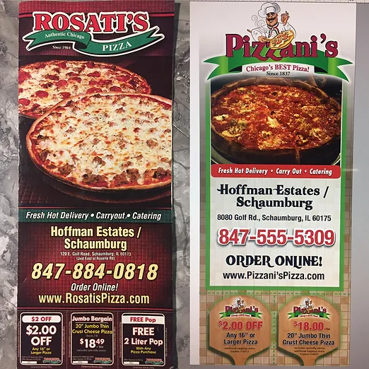 Pizza Restaurant Menu Redesign