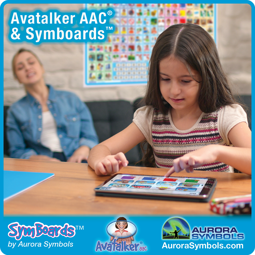 Instagram Ad for Avatalker AAC, a communication app for nonverbal autistic children.