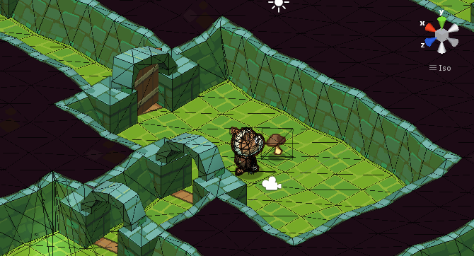Mar 8, 2014 - Inspired by Dungeon Keeper, I got sidetracked and tried to make wobbly shader for tiles. Not very successful but fun!