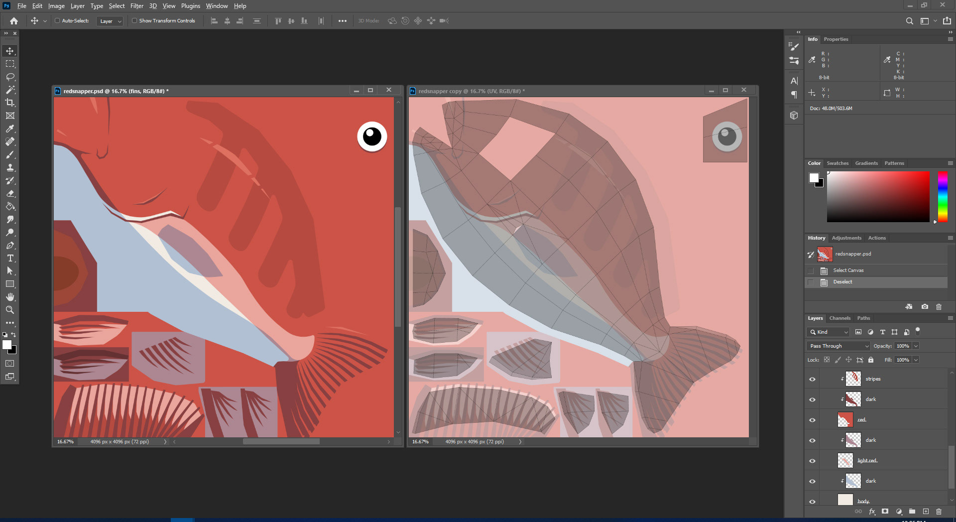 Texturing in Photoshop