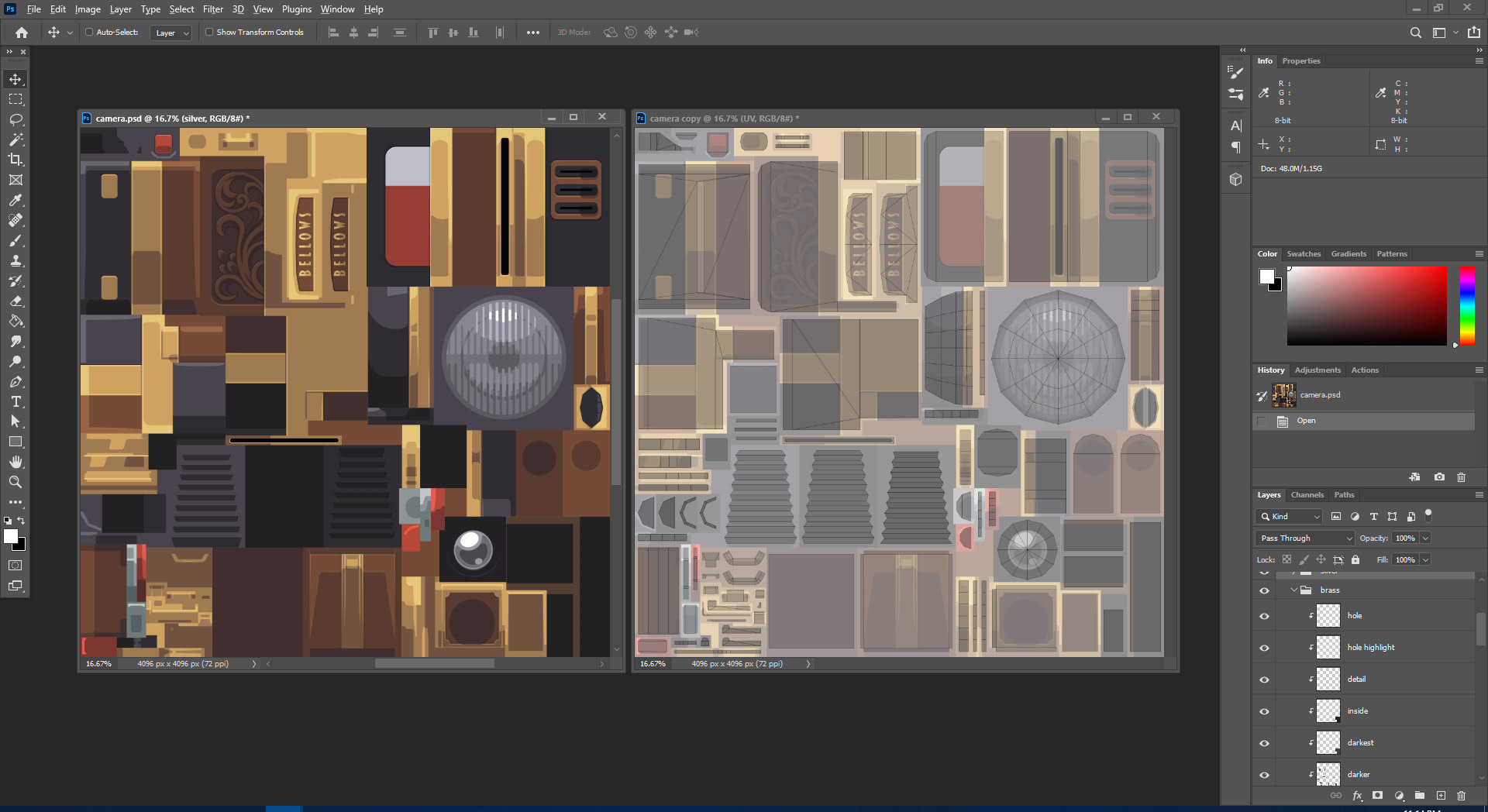 Texturing in Photoshop
