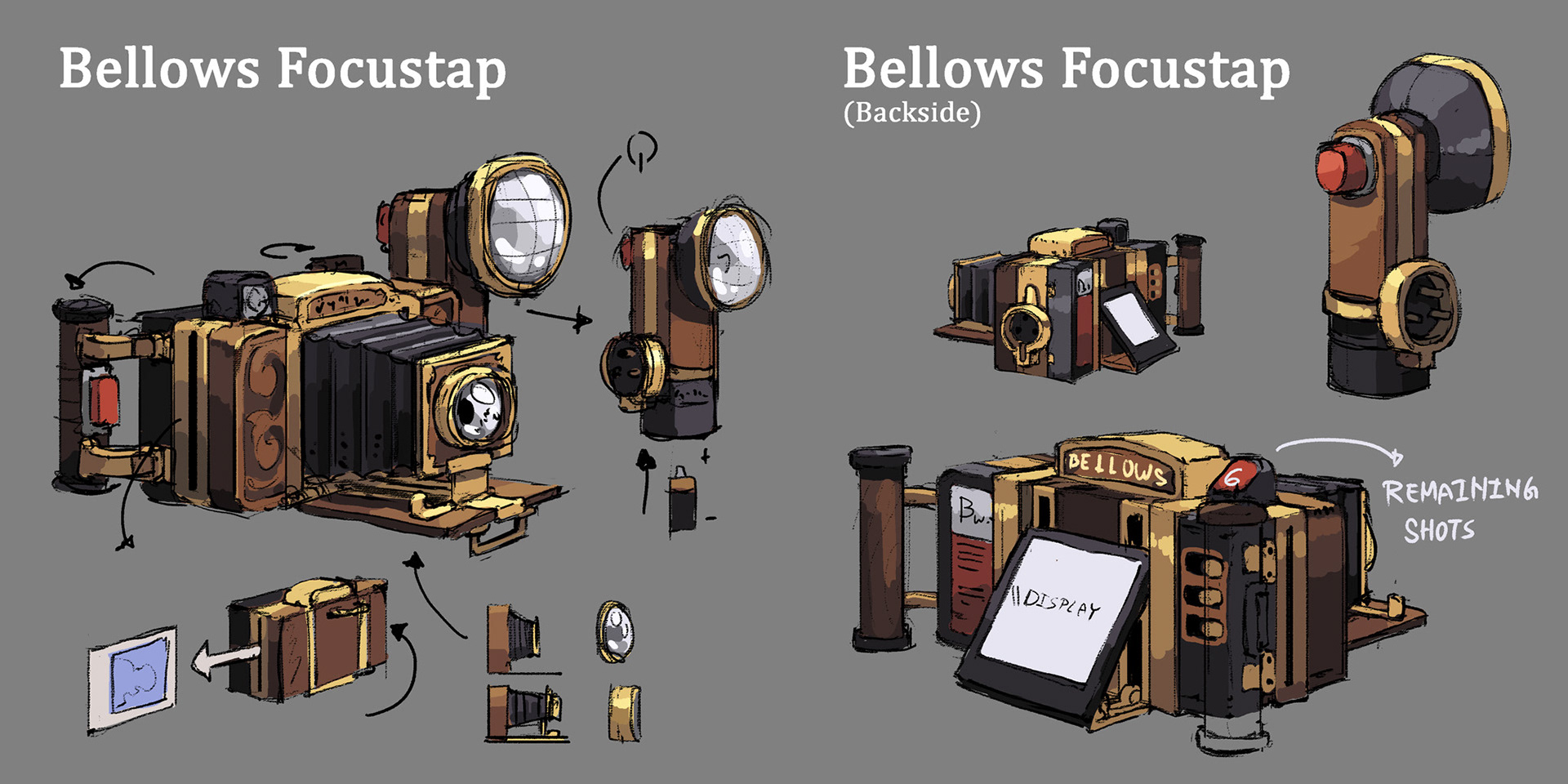 Concept art by D.B. Root (@inagearts)