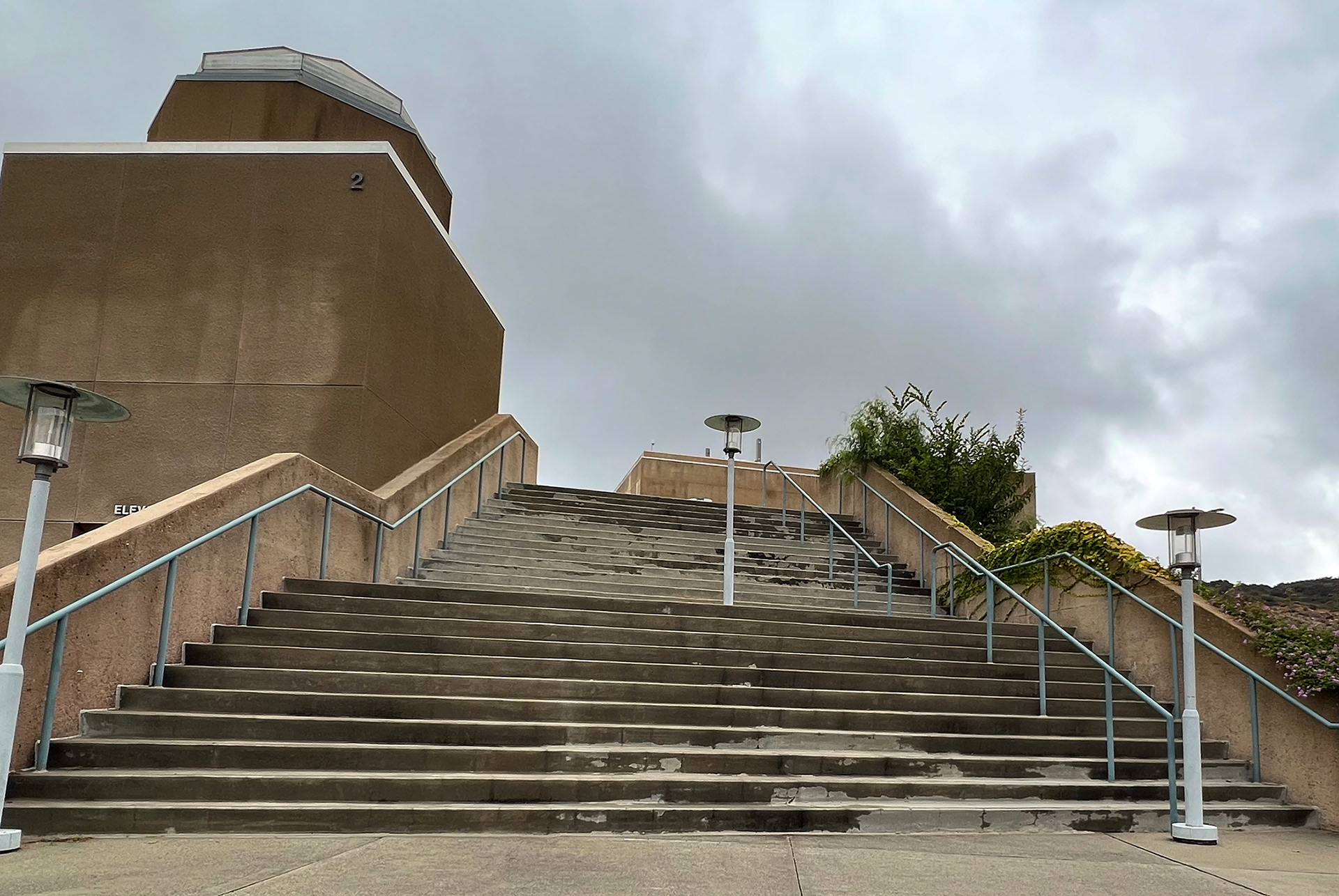Steps to Academic Hall