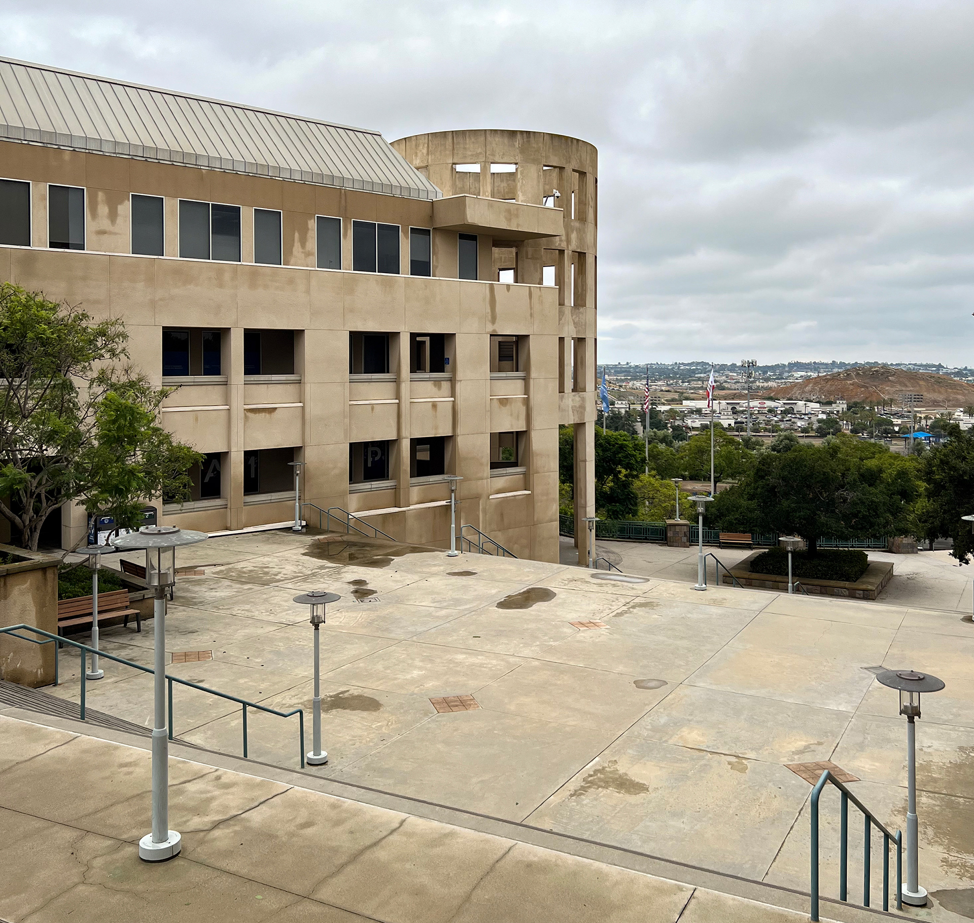 View from Academic Hall