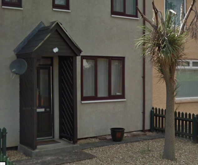 screenshot of my family home from Google Maps, frozen at 2014
