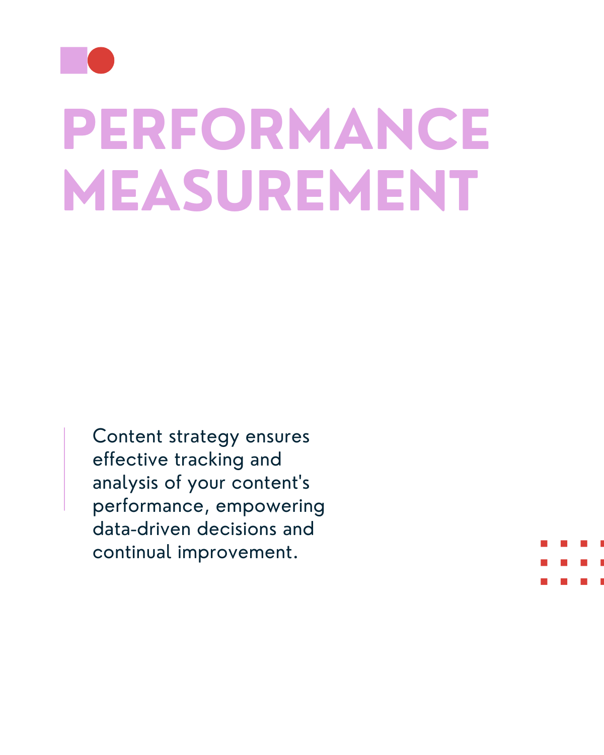 Performance Measurement
