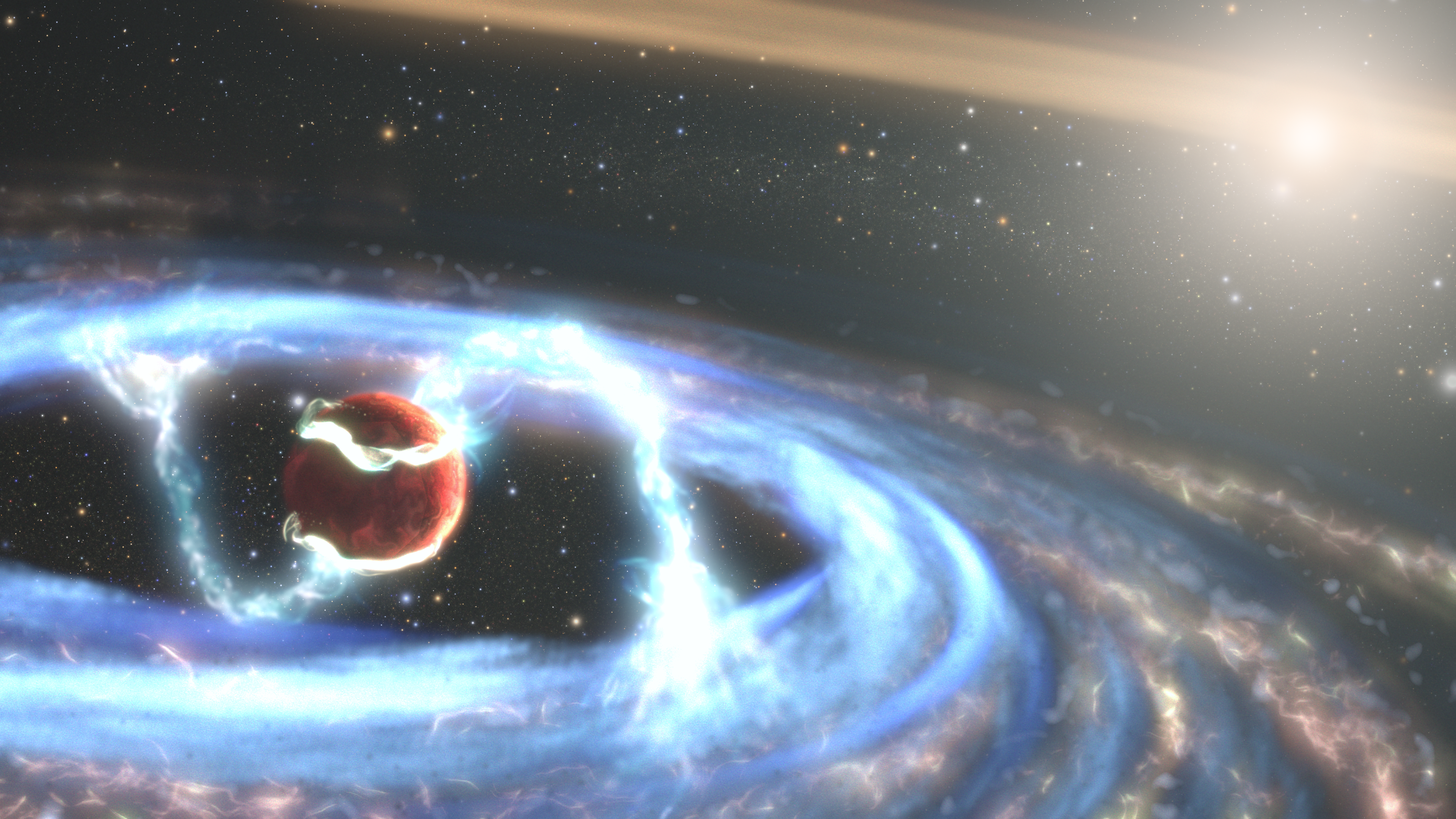 Hubble Watches How a Giant Planet Grows