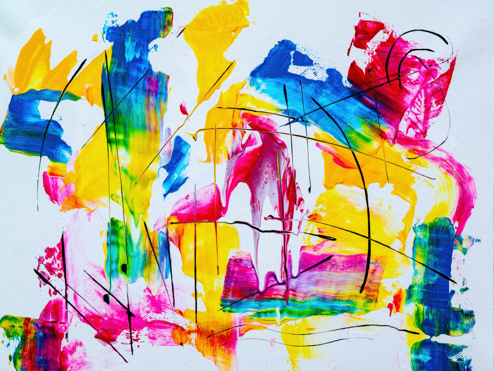 Abstract Expressionist Painting