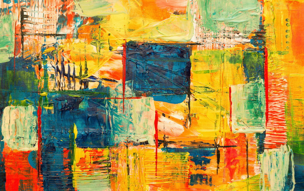 Abstract Expressionist Painting 