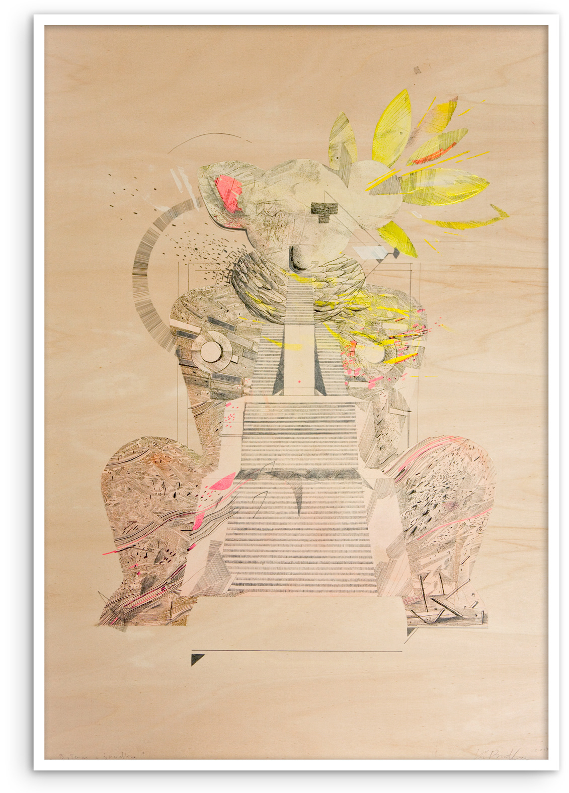 'Byłam w środku' 70x100