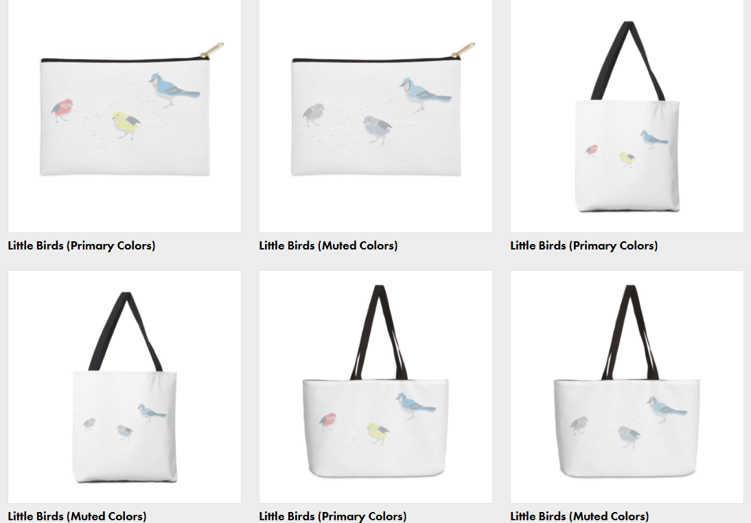 Little Birds apparel and accessories