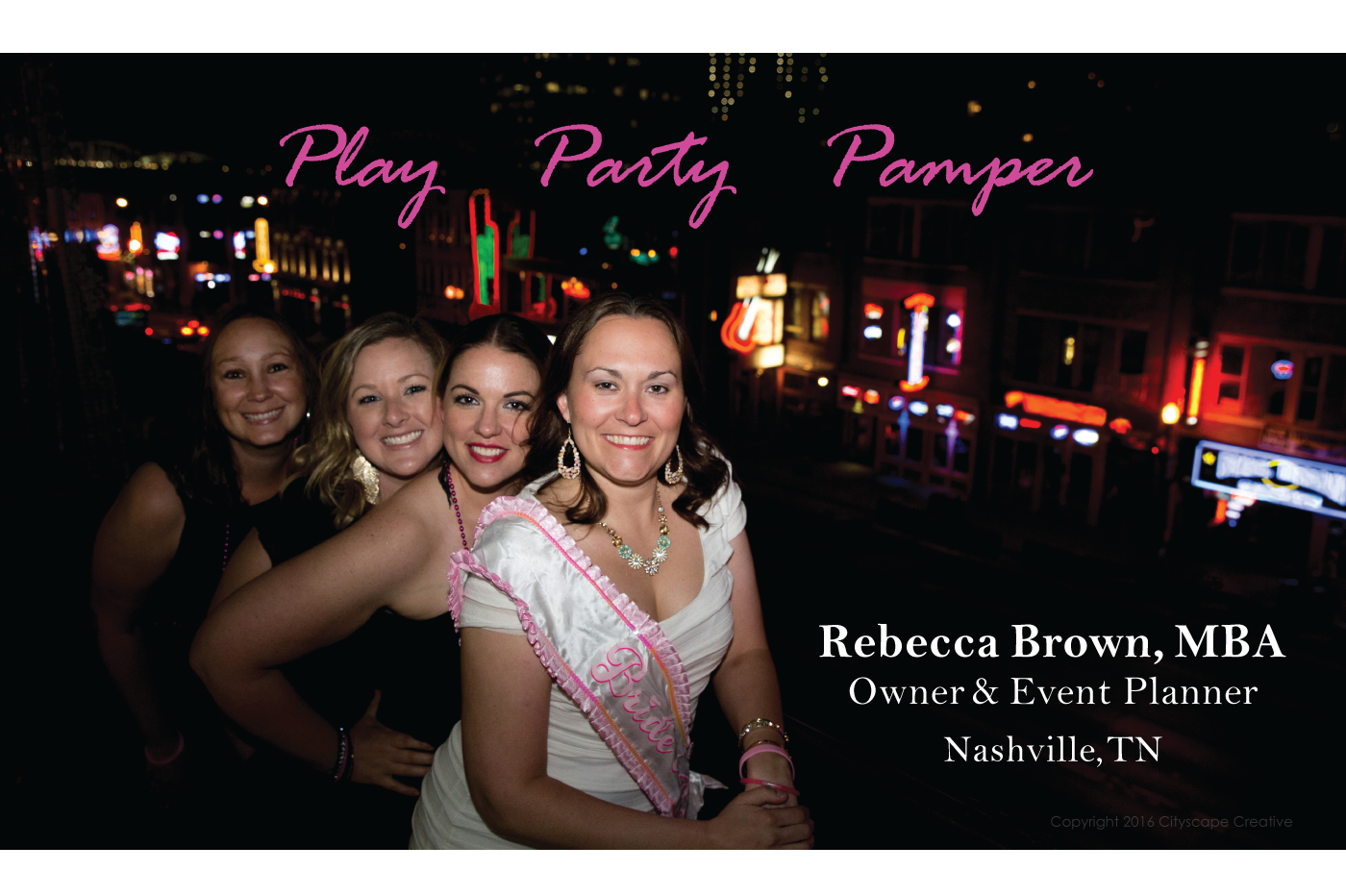 Bashville Events Business Card Back Copyright 2016-2018 Cityscape Creative