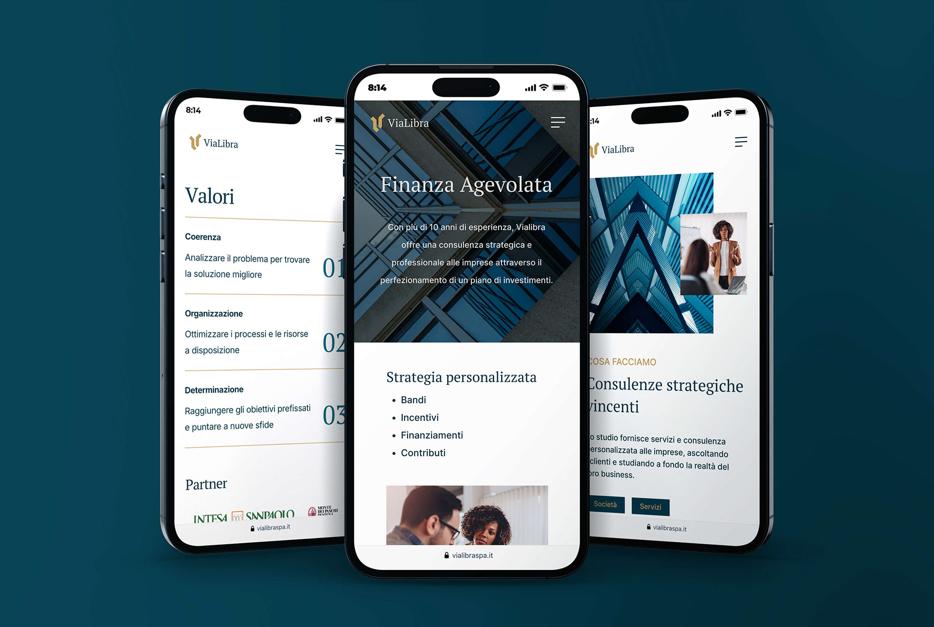 ViaLibra - Responsive Mobile UX/UI Design