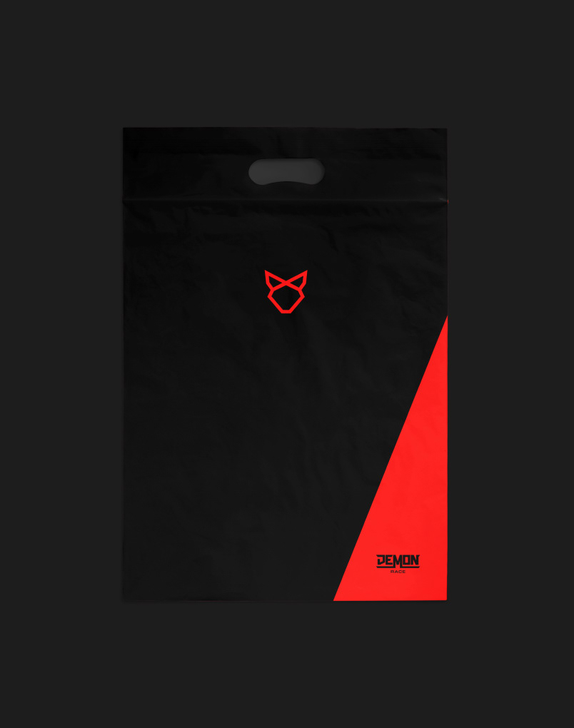 Demon Race Plastic Bag