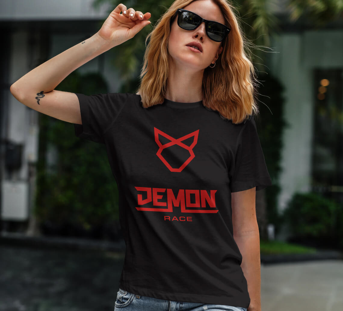Demon Race Minimal T-Shirt